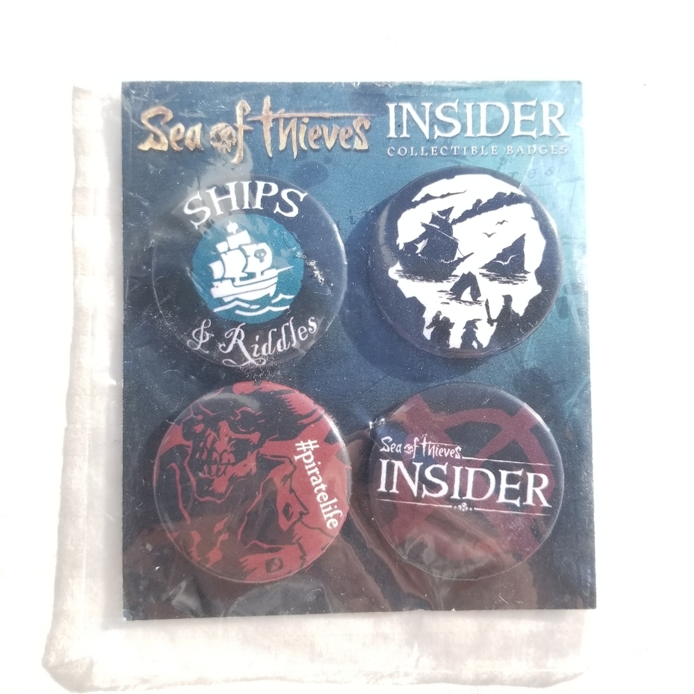 E3 2018 Exclusive Sea Of Thieves Pins